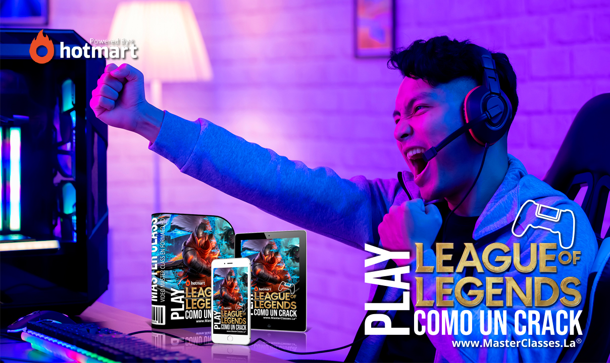 Juega League of Legends como un crack en educatac