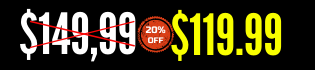 Descuento oferta 149 a 119 Oferta 119.99